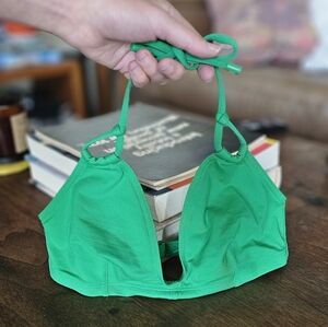 Eres Paris Green Bikini Top